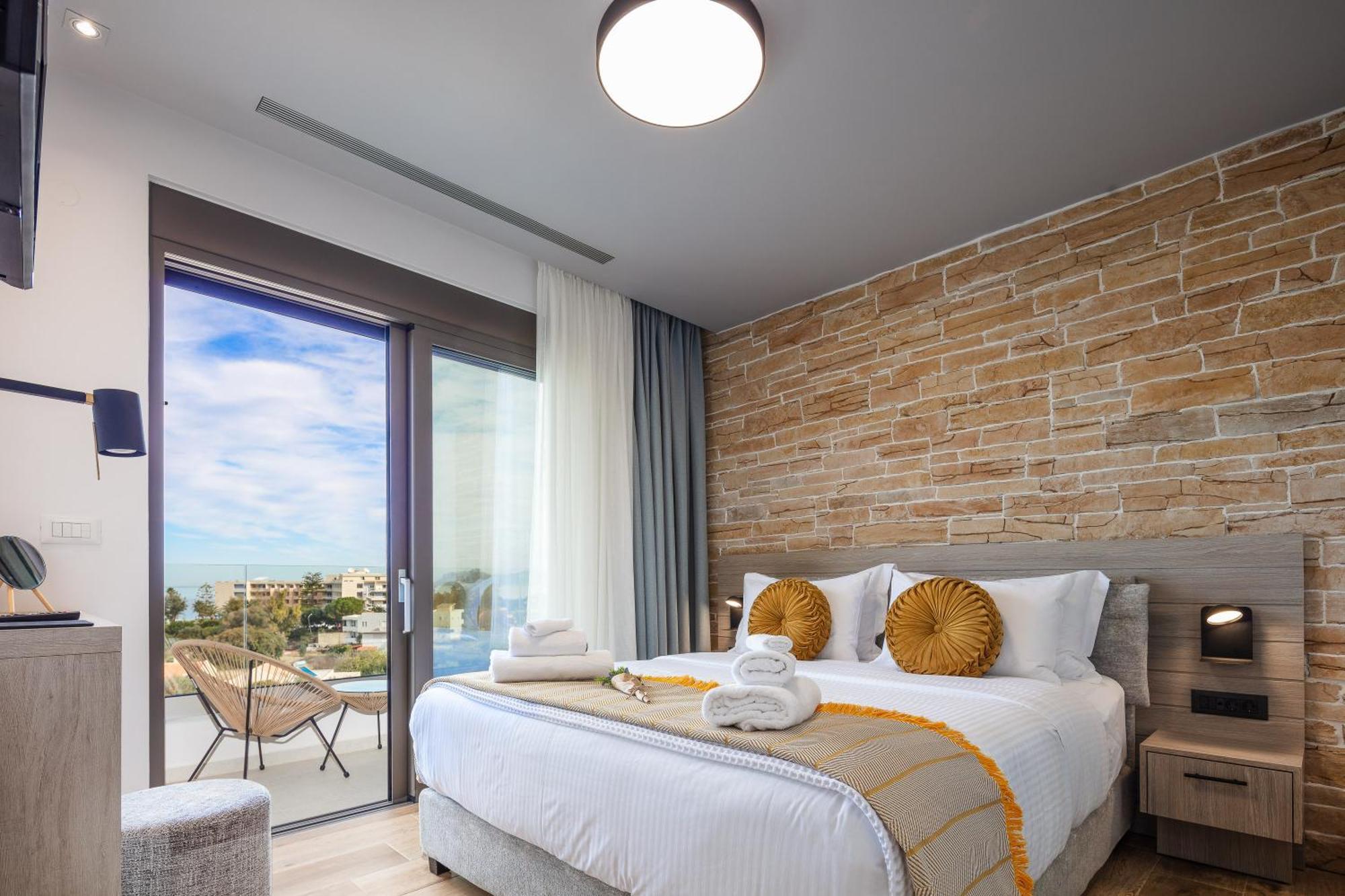 Oinolithos Luxury Villas Kalamaki エクステリア 写真
