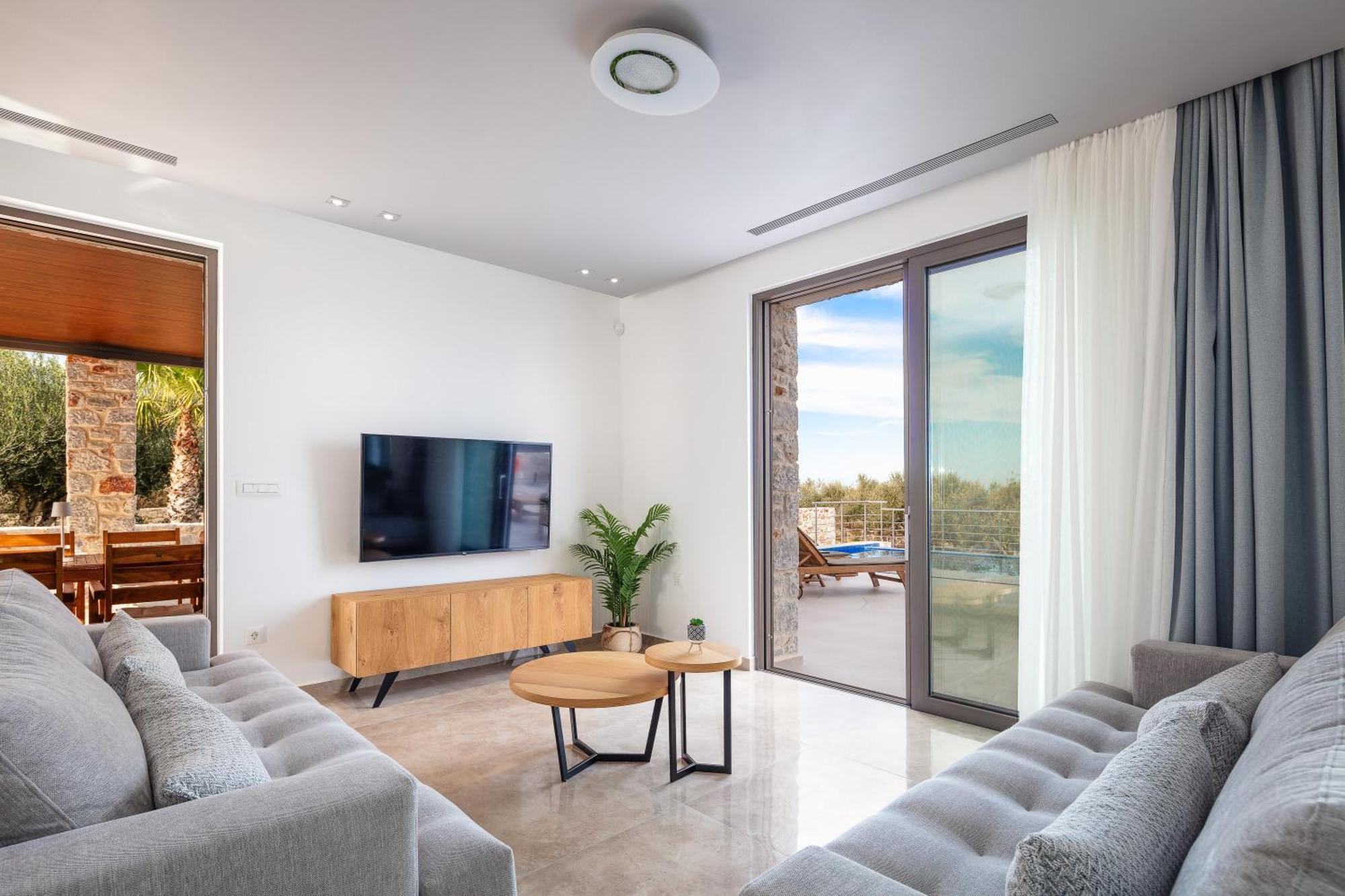 Oinolithos Luxury Villas Kalamaki エクステリア 写真